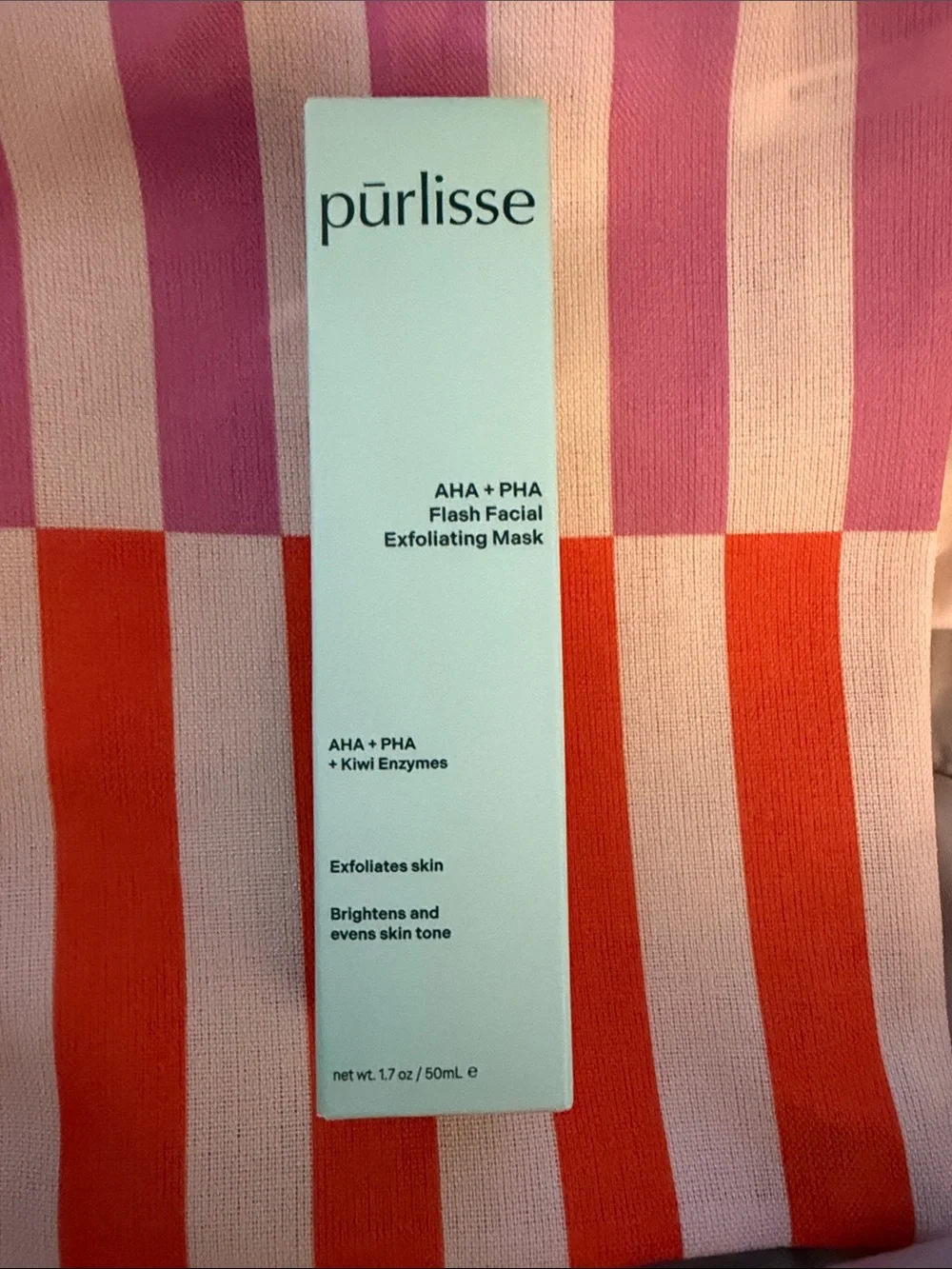 Purlisse AHA + PHA Flash Facial Exfoliating Mask  - NEW